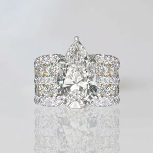 Multi Row Diamond Rings