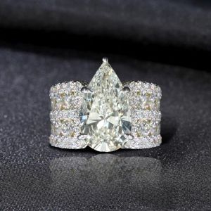 Multi Row Diamond Rings