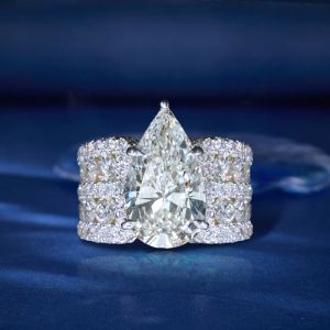 Multi Row Diamond Rings