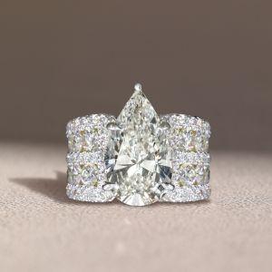 Multi Row Diamond Rings