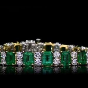 Emerald Tennis Bracelet