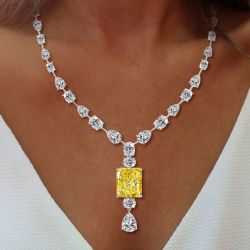 Yellow Topaz Pendant