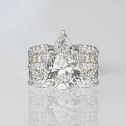Multi Row Diamond Rings