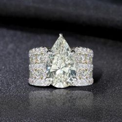 Multi Row Diamond Rings