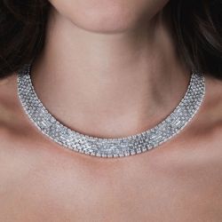 Baguette Tennis Necklace