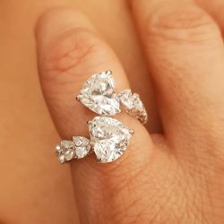 Heart Cut Engagement Ring