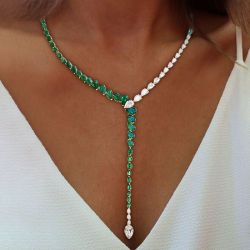 Green Sapphire Necklace