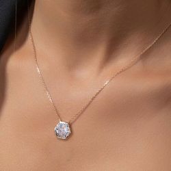 Hexagon Necklace