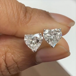 Heart Stud Earrings