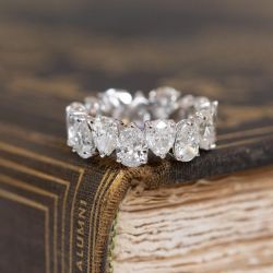 Pear Shaped Eternity Band