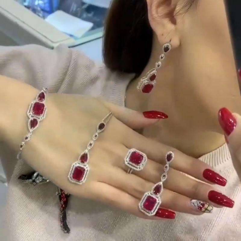 Emerald Cut Ruby Ring: Where Rich Color Meets Clean Design