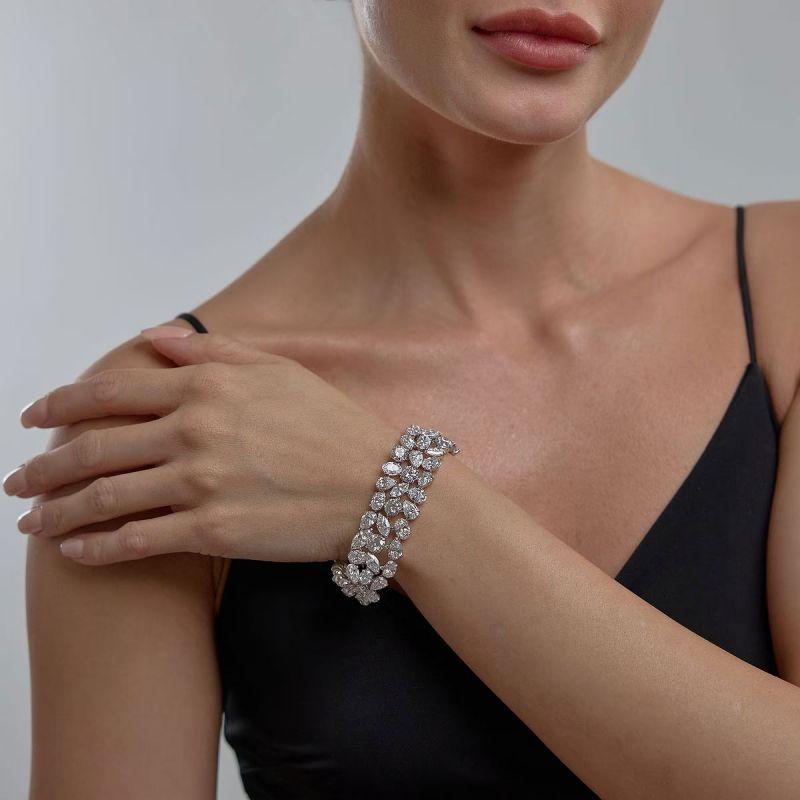 Is a Pear and Round Tennis Bracelet the Perfect Statement Piece for Modern Jewelry Lovers?