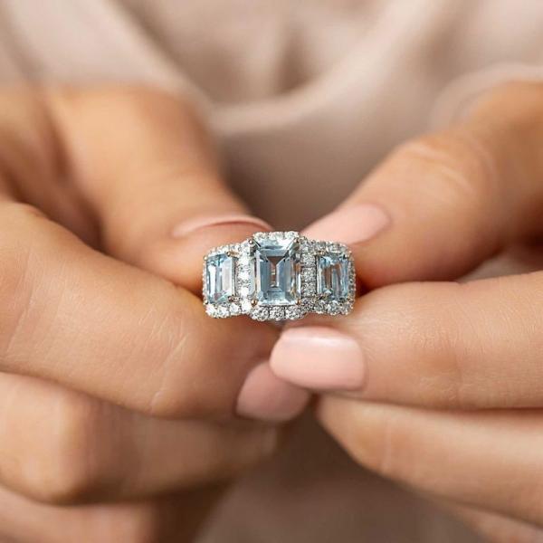 Why Are March Birthstone Rings the Perfect Symbol of Serenity and Strength?
