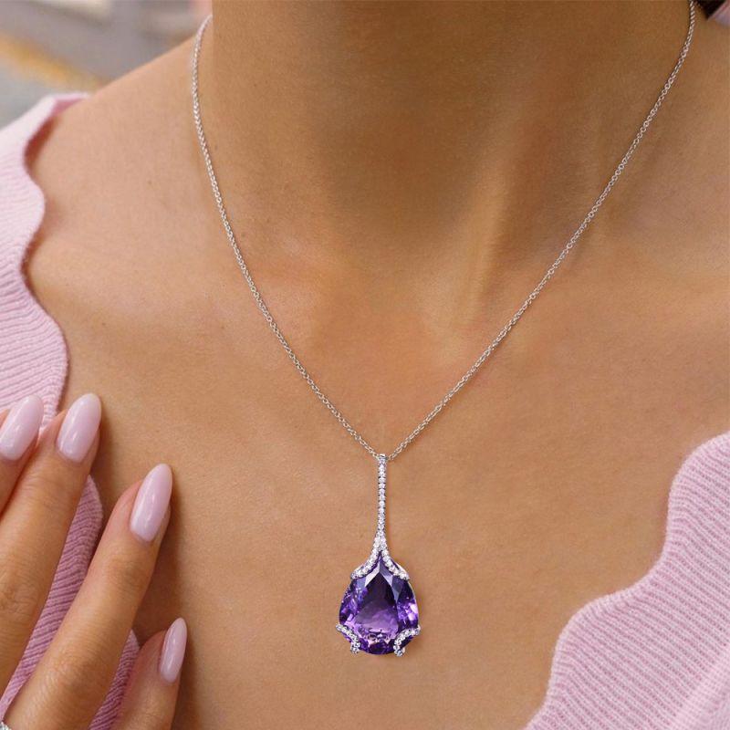 Why Is the Amethyst Necklace the Perfect Piece to Elevate Your Style?