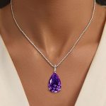 Amethyst Pendant Necklace for Women: A Little Purple Goes a Long Way