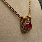 Ruby Pendant Necklace for Women: Timeless Beauty with a Touch of Romance